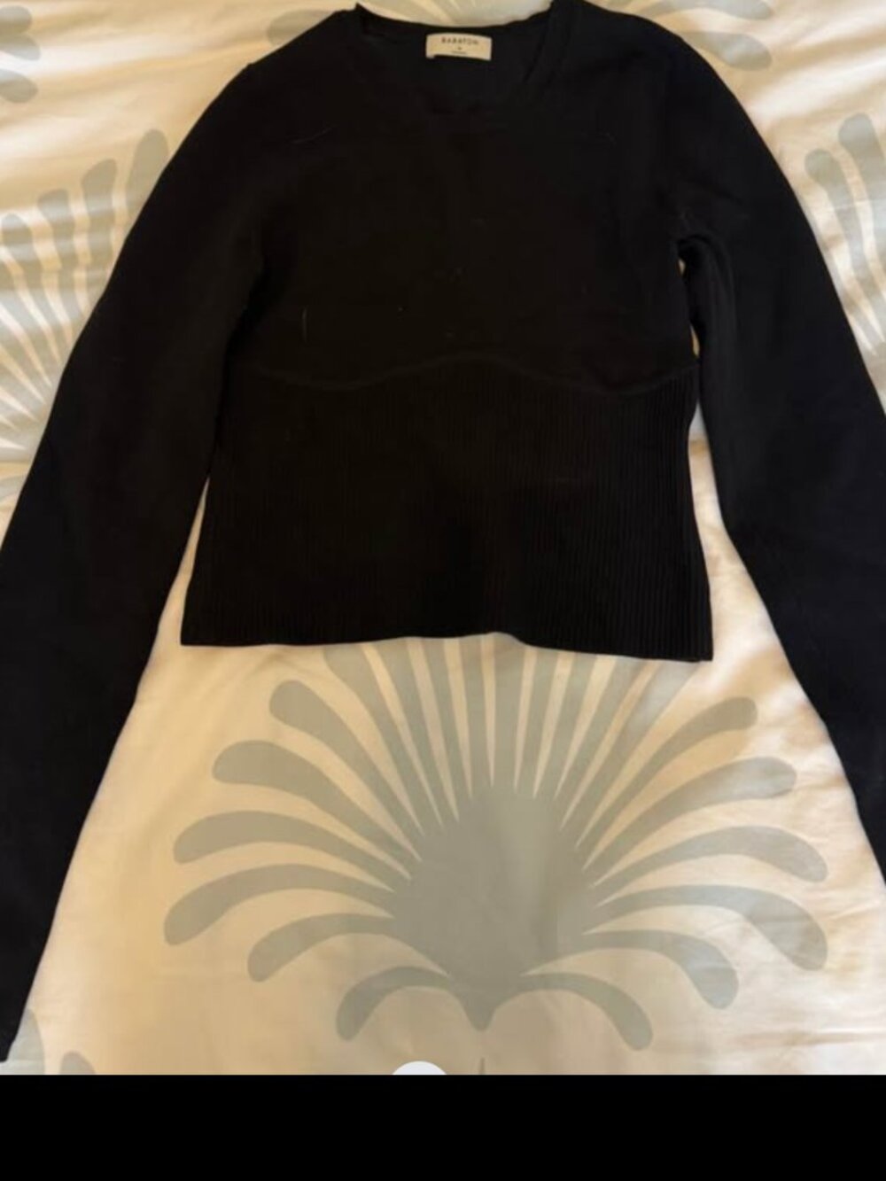 Aritzia Babaton Sculpt Knit Empire Longsleeve